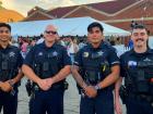 Police officers at The Big Greek Food Fest of Niles