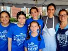 Friendly volunteers at The Big Greek Food Fest of Niles