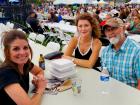 Participants enjoying St Demetrios Greek Fest in Elmhust Participants enjoying St Demetrios Greek Fest in Elmhust
