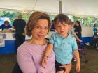 Participants enjoying St Demetrios Greek Fest in Elmhurst Participants enjoying St Demetrios Greek Fest in Elmhurst