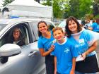 Drive-thru volunteers and guest at St Nectarios Greek Fest in Palatine Drive-thru volunteers and guest at St Nectarios Greek Fest in Palatine