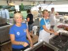 Hard working volunteers - St. Nectarios Greekfest, Palatine
