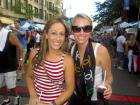 Happy participants, Taste of Greektown in Chicago Happy participants, Taste of Greektown in Chicago