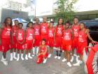 The Jesse White Tumblers following their performance at Taste of Greektown in Chicago The Jesse White Tumblers following their performance at Taste of Greektown in Chicago