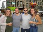 Happy participants, Taste of Greektown in Chicago Happy participants, Taste of Greektown in Chicago