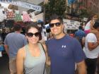 Happy participants, Taste of Greektown in Chicago Happy participants, Taste of Greektown in Chicago