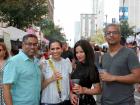Happy participants, Taste of Greektown in Chicago