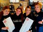 Friendly servers at Xando Cafe in Hickory Hills
