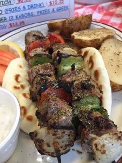 Brandy's Gyros in Hanover Park, souvlaki