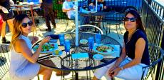 Family enjoying lunch at Bentley's Pancake House in Wood Dale