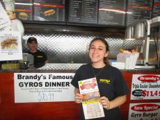 Friendly staff at Brandy's Gyros in Des Plaines