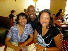 Friends enjoying breakfast at Egg Haven Pancakes & Cafe in DeKalb Friends enjoying breakfast at Egg Haven Pancakes & Cafe in DeKalb