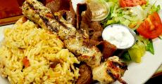 The famous Chicken Kabob at Goodi's Restaurant in Glenview