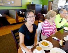 Happy customers at Kappy's American Grill in Morton Grove