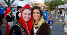 Agape dance performers at the St. Sophia Greek Fest in Elgin