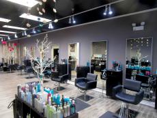 Spacious interior at Studio Styl Salon in Palatine
